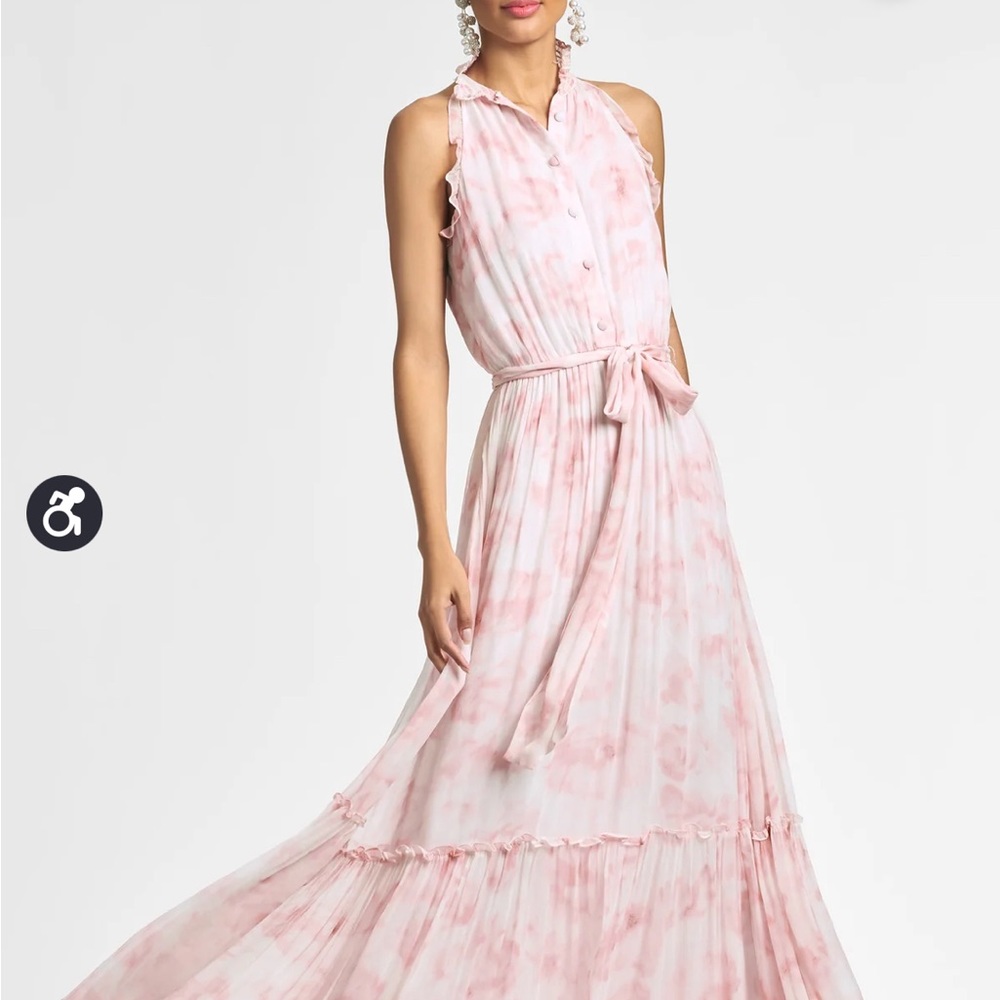 Sachin + Babi Pink Floral Maxi Dress
